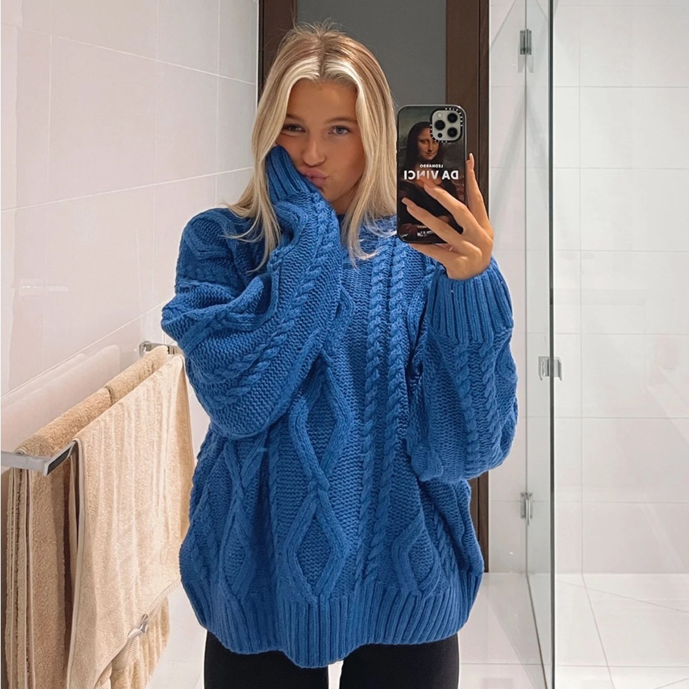 PP Cable Knit Sweater